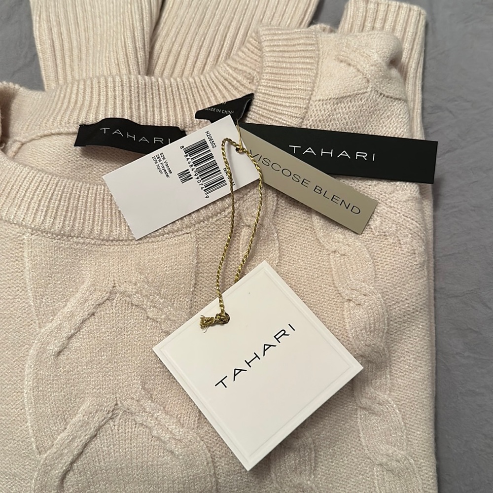 Tahari Patterned Sweater
